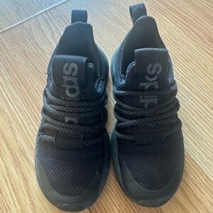 Adidas Triple Black Athletic Shoes